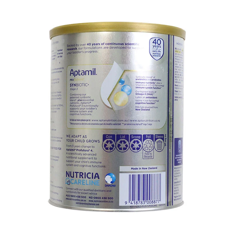Sữa Aptamil Úc số 3 Profuttura 900gr