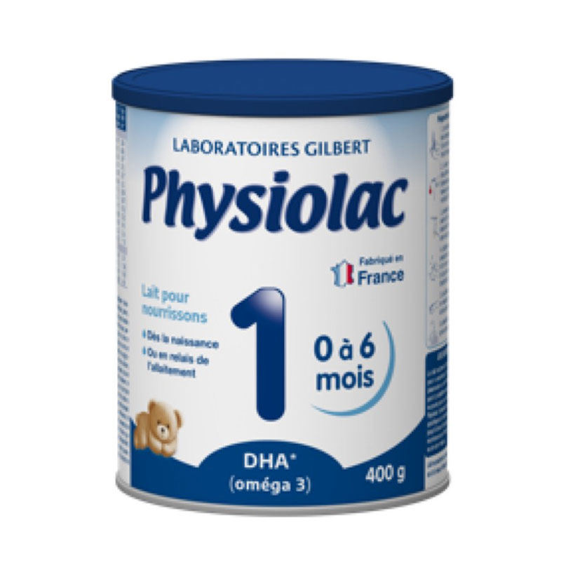 Sữa Physiolac số 1 400g (mẫu mới)