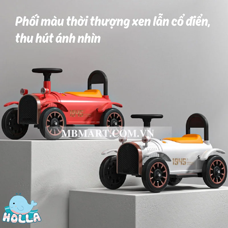 Tàu điện đồ chơi trẻ em 2 toa Holla HL-10141 (có bảo hành)