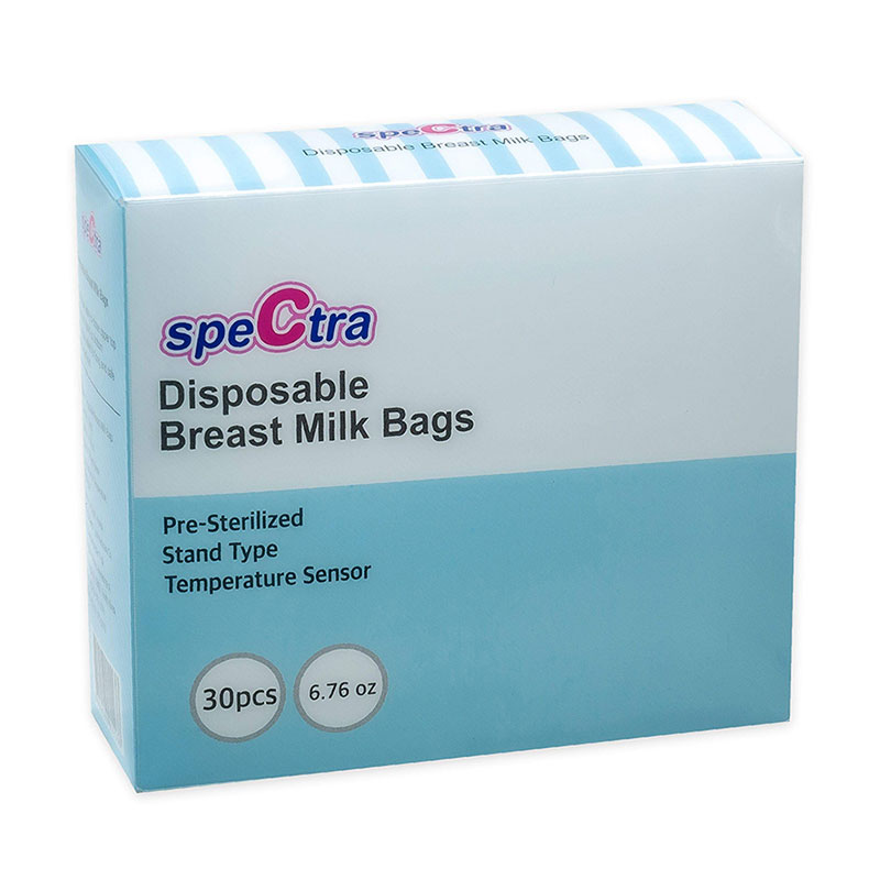 Túi trữ sữa mẹ Spectra cảm ứng nhiệt 200ml (30 túi)