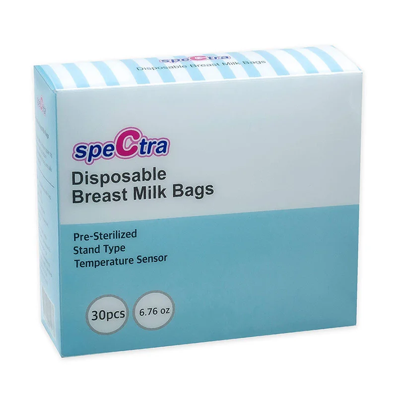 Túi trữ sữa mẹ Spectra cảm ứng nhiệt 200ml (30 túi)