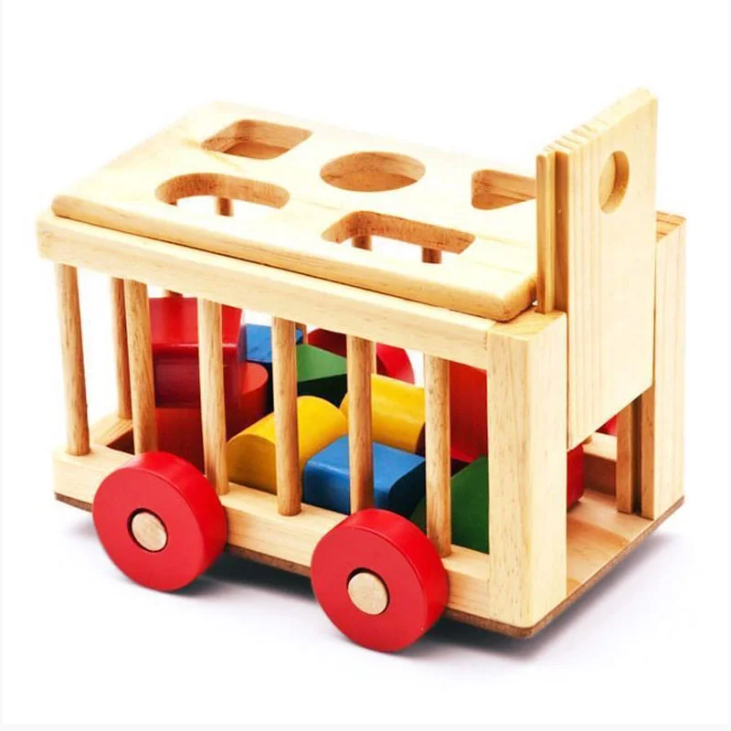 đồ chơi thả hình khối bằng gỗ