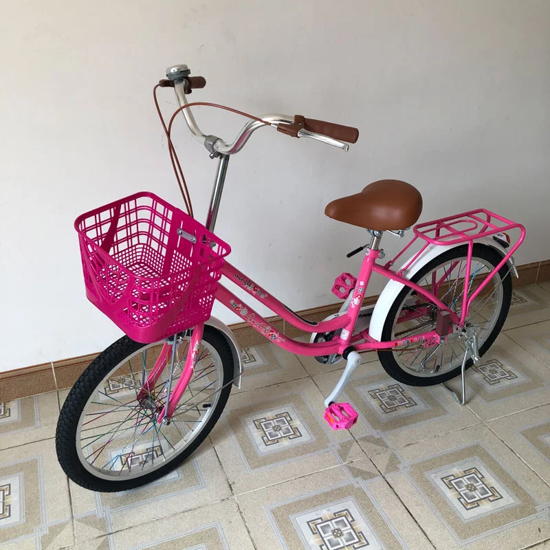 Xe đạp cho bé gái alatka 20 inch màu hồng