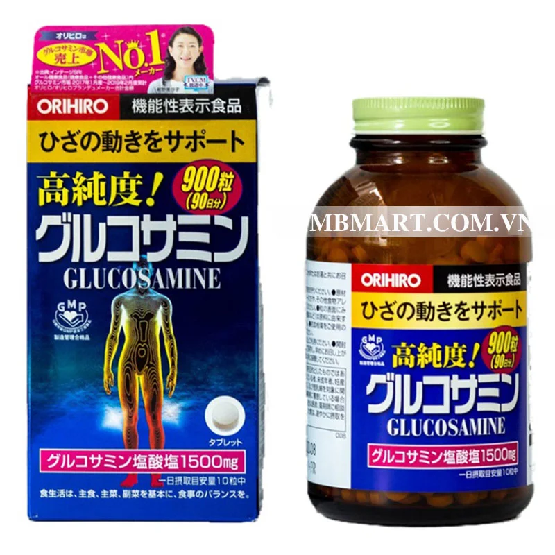 Xương khớp Glucosamine Orihiro 1500mg Nhật Bản