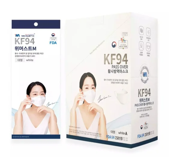 Khẩu trang y tế kháng khuẩn KF94 Pass Over Hàn Quốc (1Pcs)