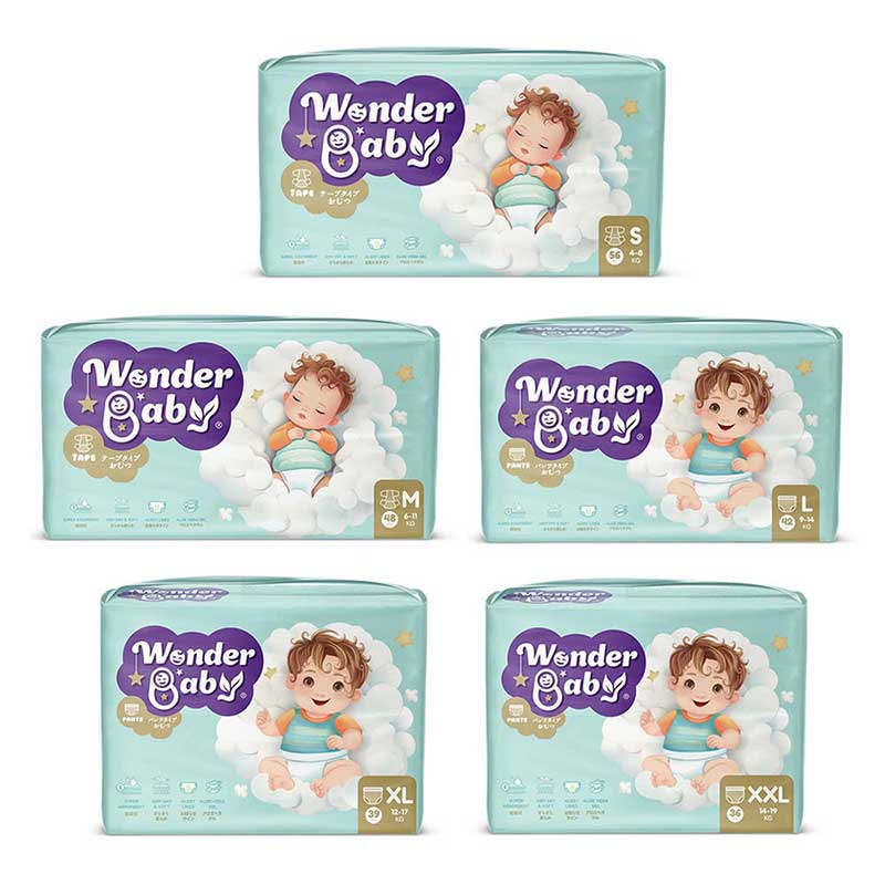 Tã bỉm Nhật Bản Wonder Baby