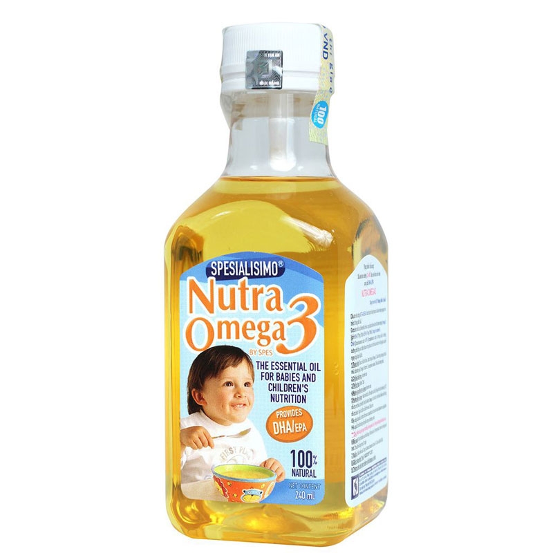 Dầu dầu cá hồi cho bé Nutra Omega 3 240ml