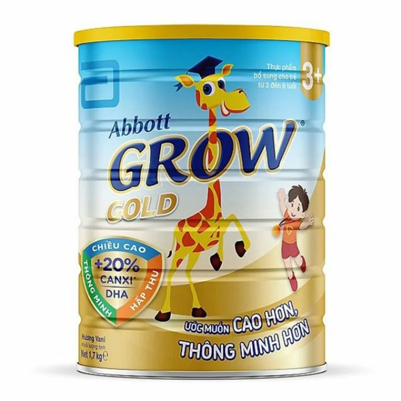 Sữa Abbott Grow Gold 3+ 1,7kg