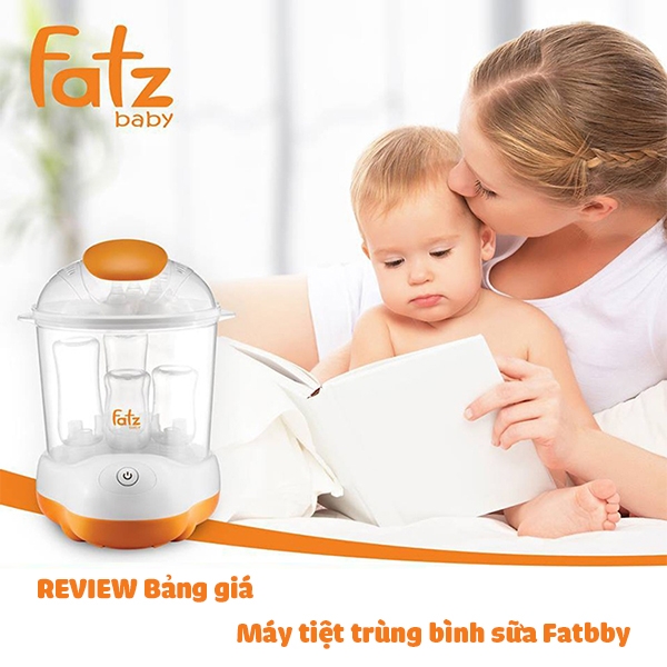 Review bảng giá máy tiệt trùng bình sữa Fatz cho những mẹ đang cần