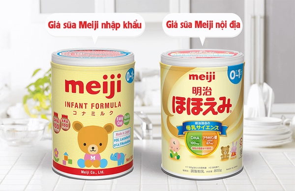 Bảng giá sữa Meiji của Nhật "MỚI NHẤT" cho các mẹ tham khảo