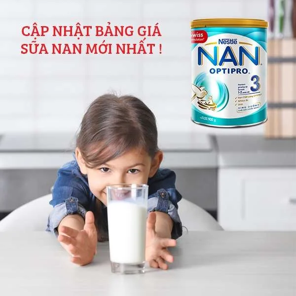Sữa Nan của nước nào sản xuất và bảng giá sữa Nan từng loại như thế nào ?