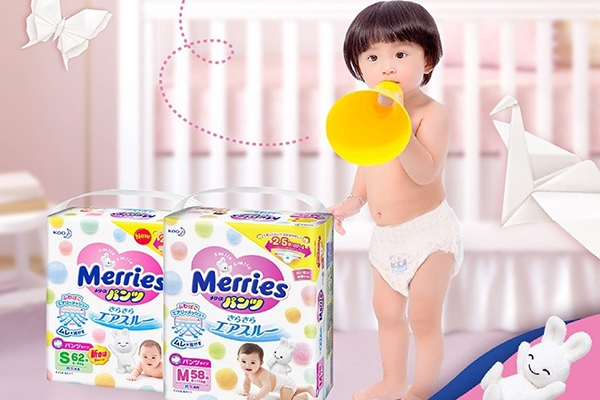 Bỉm Merries có tốt không và có những size nào để lựa chọn cho bé ?