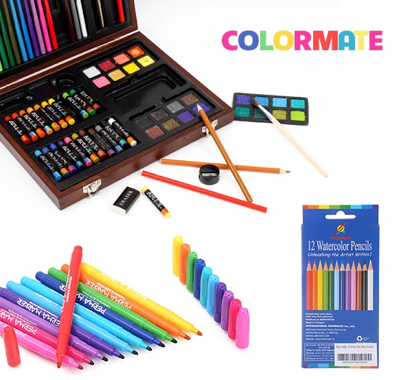 Colormate màu vẽ an toàn cho bé 3 tuổi phát triển tài năng hội họa