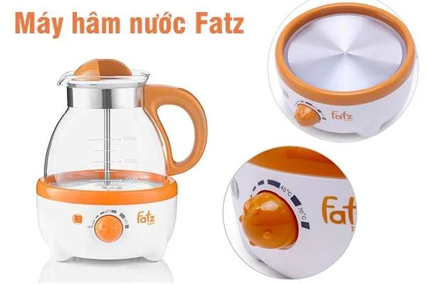 Máy đun nước pha sữa Fatz lựa chọn tuyệt vời cho những bà mẹ bận rộn