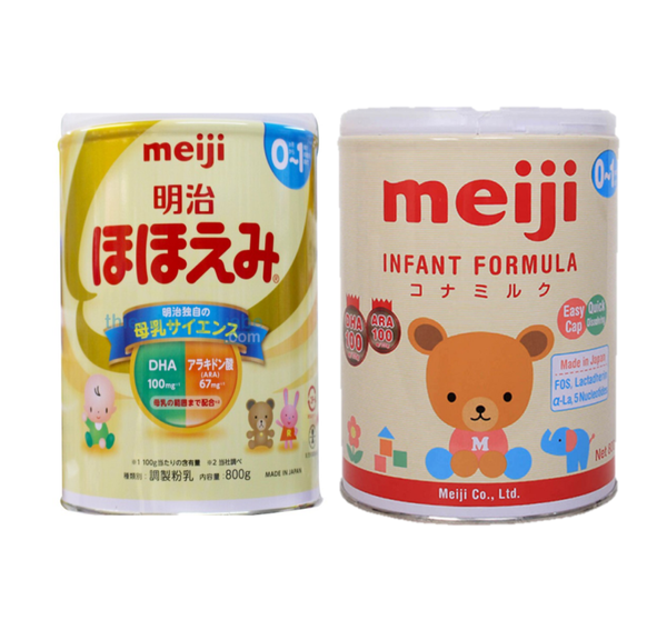 REVIEW Cách phân biệt sữa Meiji nội địa và nhập khẩu