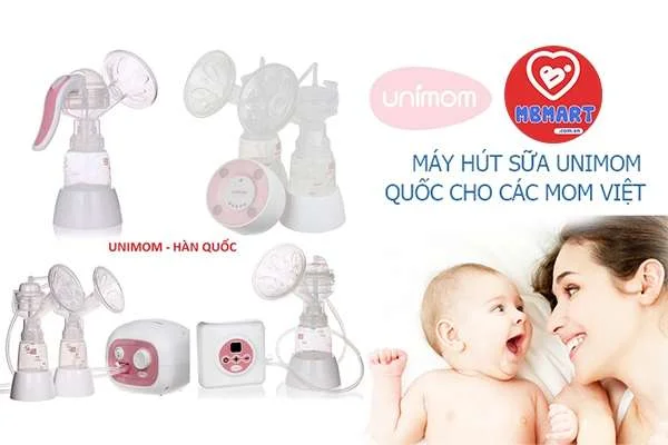Thông tin về các loại máy hút sữa Unimom của Hàn Quốc đều có ở đây các mẹ nhé !