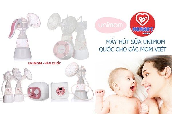 Thông tin về các loại máy hút sữa Unimom của Hàn Quốc đều có ở đây các mẹ nhé !