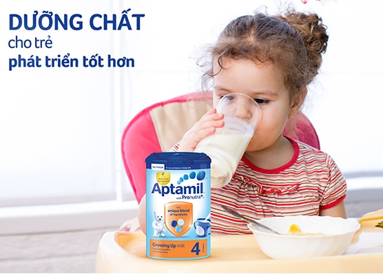 Uống sữa Aptamil có tốt không và những ưu nhược điểm của sữa Aptamil ?