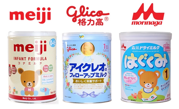 Mẹ đã biết đến 3 loại sữa phát triển trí não của Nhật Bản này chưa ?