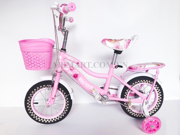 Top 3 mẫu xe đạp trẻ em màu hồng dành cho bé gái