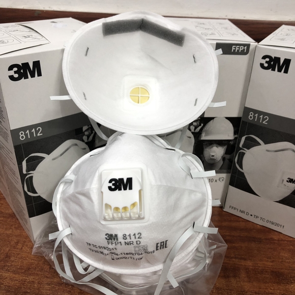 Khẩu trang chống bụi mịn người lớn 3M 8112 Nga