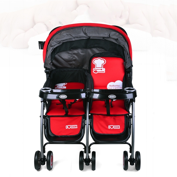Xe đẩy đôi cho bé Baobaohao 703A, 703B