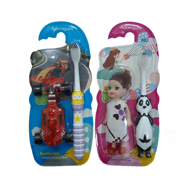 Bàn chải đánh răng cho bé Adonguni ( kèm quà tặng)