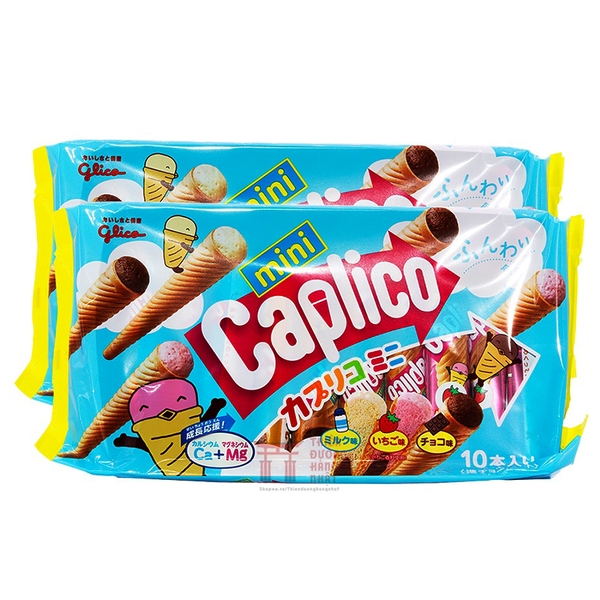 Bánh ốc quế Glico Caplico cho trẻ em