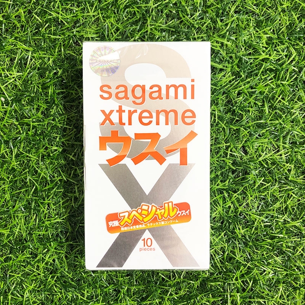 Bao cao su Sagami Xtreme Superthin (Hộp 10 chiếc)