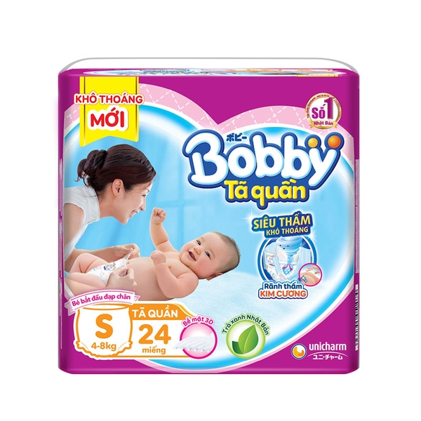 Bỉm quần Bobby S24