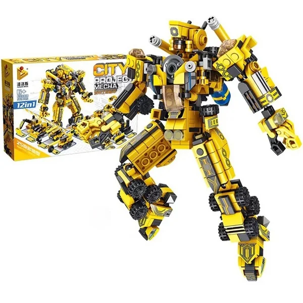 Bộ đồ chơi hình Lego City Project Mecha (573 Cái)