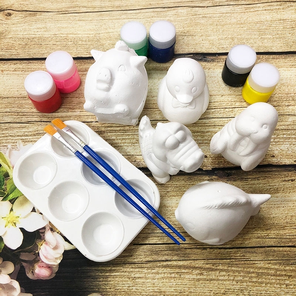 Bộ tô tượng thạch cao cho bé