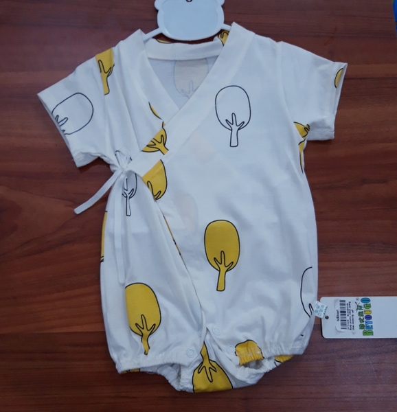 Body cộc tay pijama cho bé