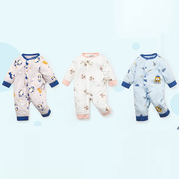 Body suit cho bé chất liệu bamboo Mompa MP-401