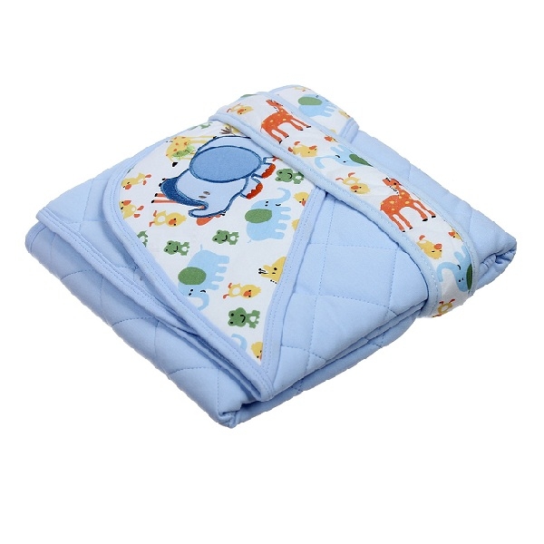 Chăn ủ cho bé sơ sinh MomCare có mũ và đai