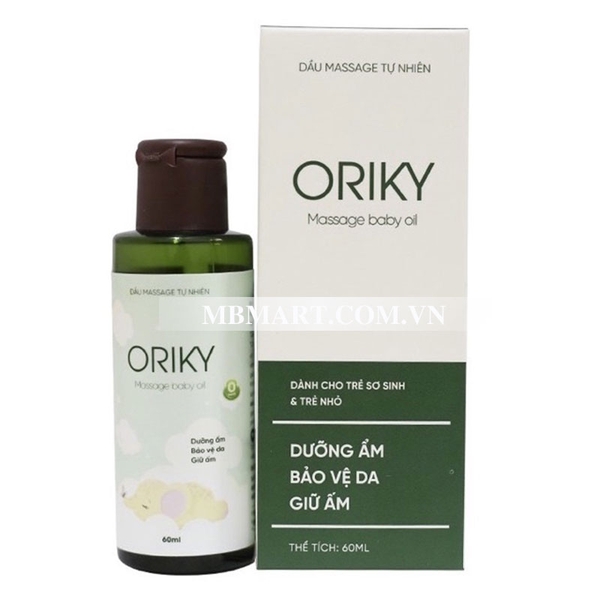 Dầu massage cho bé Oriky 60ml