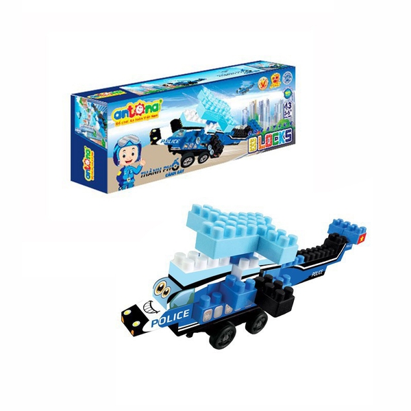 Đồ chơi xếp hình Antona No.292 Thành phố cảnh sát