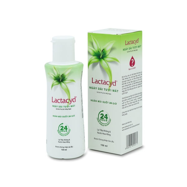 Dung dịch vệ sinh lactacyd trầu không 150ml
