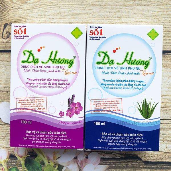 Dung dịch vệ sinh phụ nữ Dạ Hương 100ml
