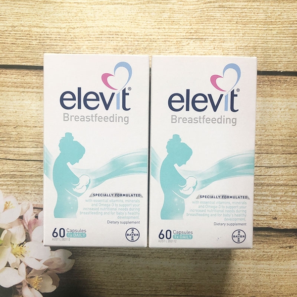 Elevit sau sinh của Úc 60 viên (mẫu mới)