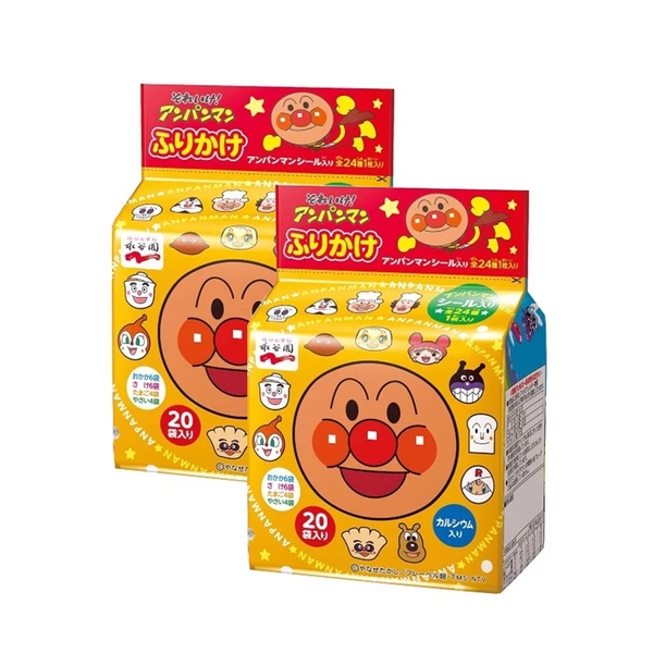 Gia vị rắc cơm Hello Kitty, Anpanman Nhật Bản (20 gói)