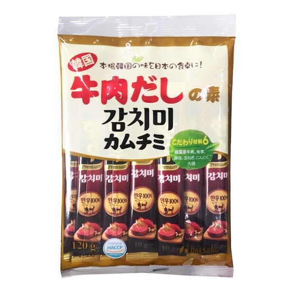 Hạt nêm bò Hàn Quốc Daesang 120gr