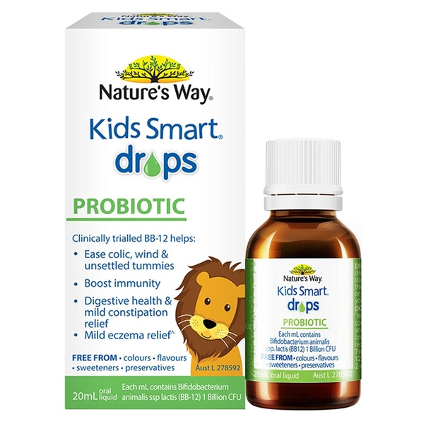 Men vi sinh Nature's Way Probiotic Drops 20ml