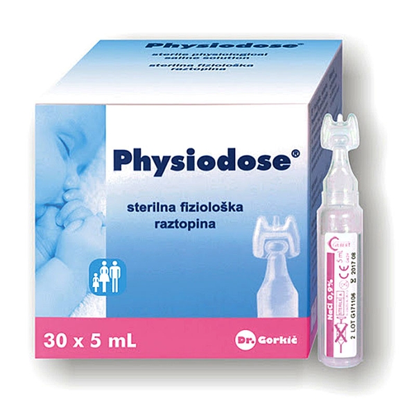 Nước muối sinh lý Physiodose (30 ống/hộp)