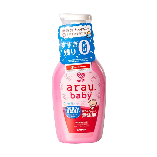 Nước rửa bình sữa arau baby 500ml (dạng chai)