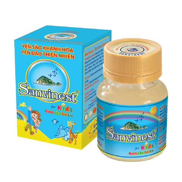 Nước yến sào Sanvinest Kids Khánh Hòa