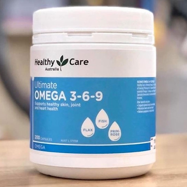 Omega 3 6 9 Healthy Care Ultimate Của Úc (200 Viên)