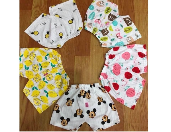 Quần cotton giấy QQ cho bé