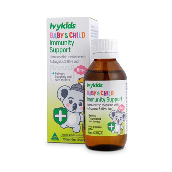 Siro IvyKids Baby&Child Immunity Support hỗ trợ miễn dịch cho bé