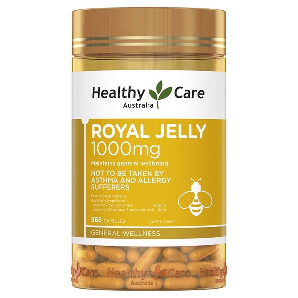 Sữa ong chúa Healthy Care Royal Jelly 1000mg